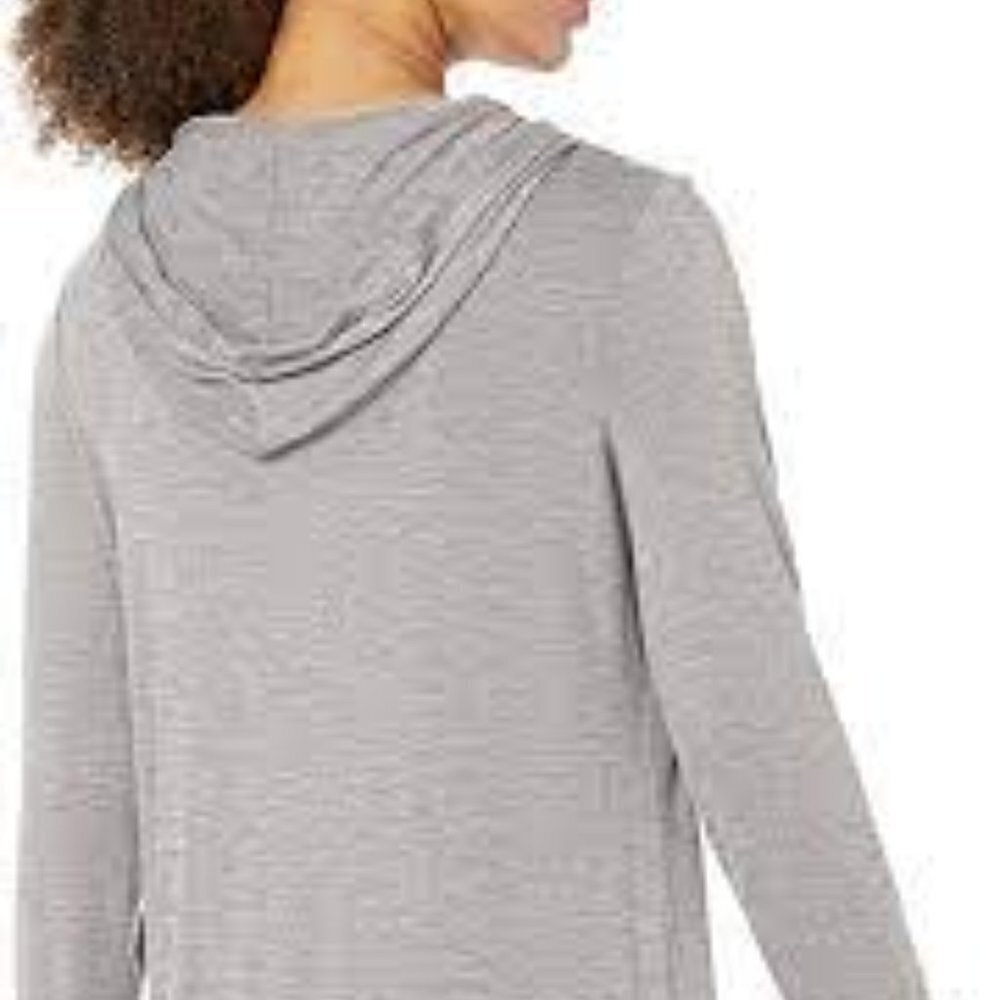 MNY Marc New York - Performance Heather grey Hooded Top